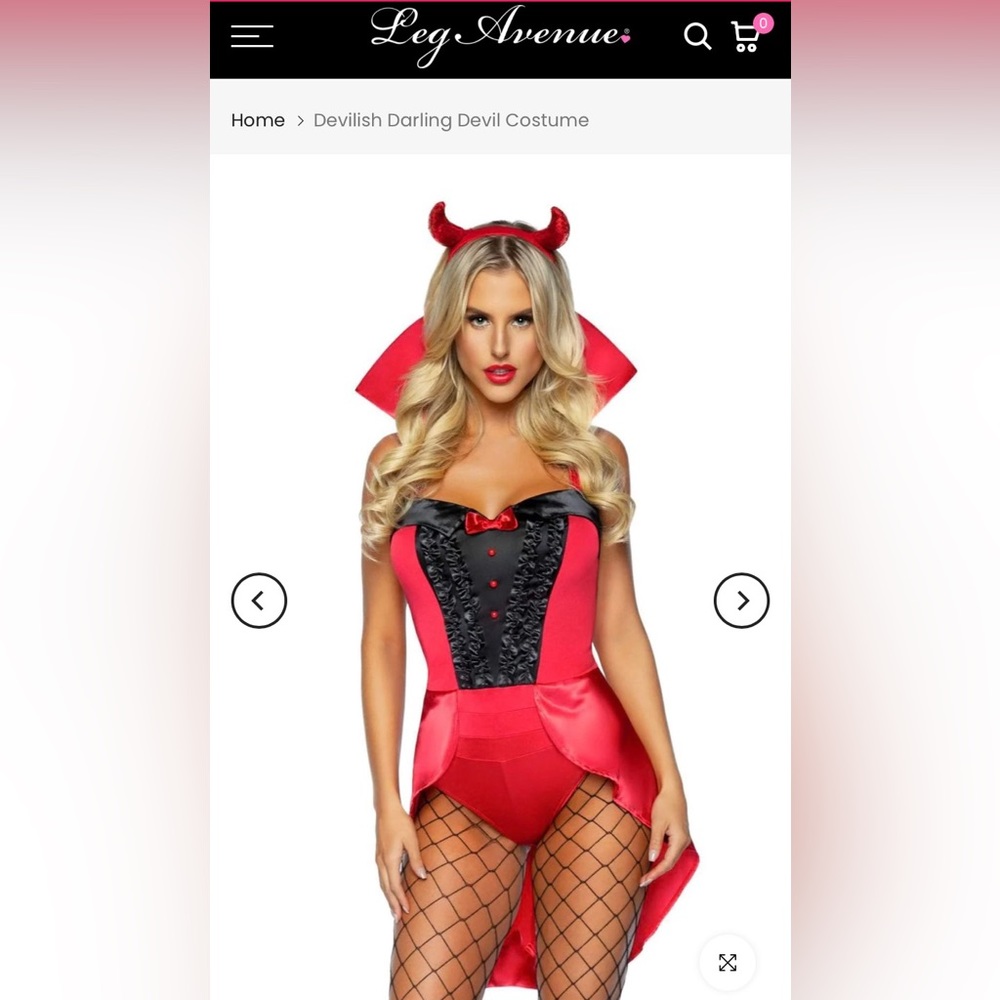 Devilish Darling Devil Costume size M